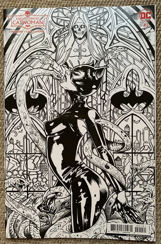 Knight Terrors #1 Catwoman 1:50 Leila Leiz Variant 