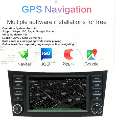 7'' Car Stereo Radio GPS Navi For Mercedes-Benz G-Class W463 2001-2008 Carplay - Picture 11 of 20