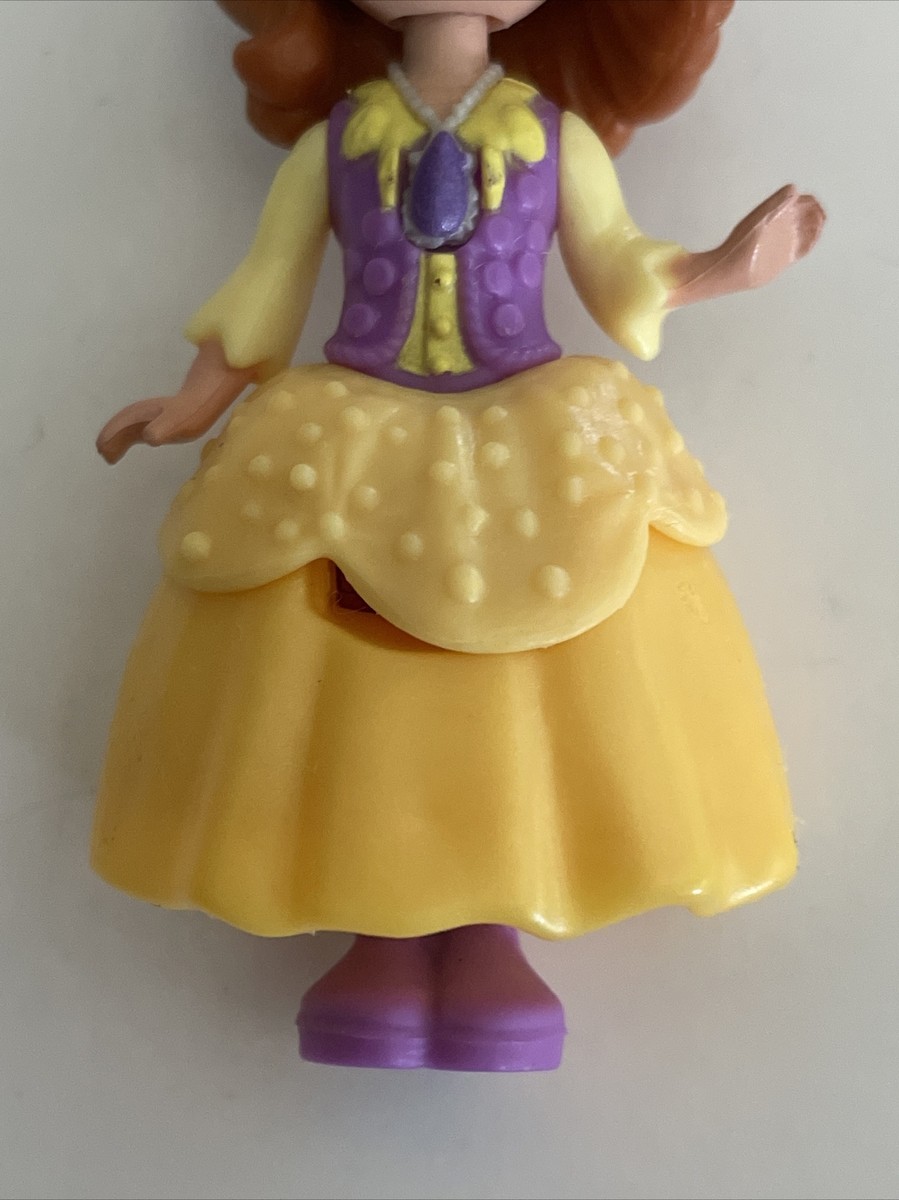 purple yellow dress Melt Panel Dress L