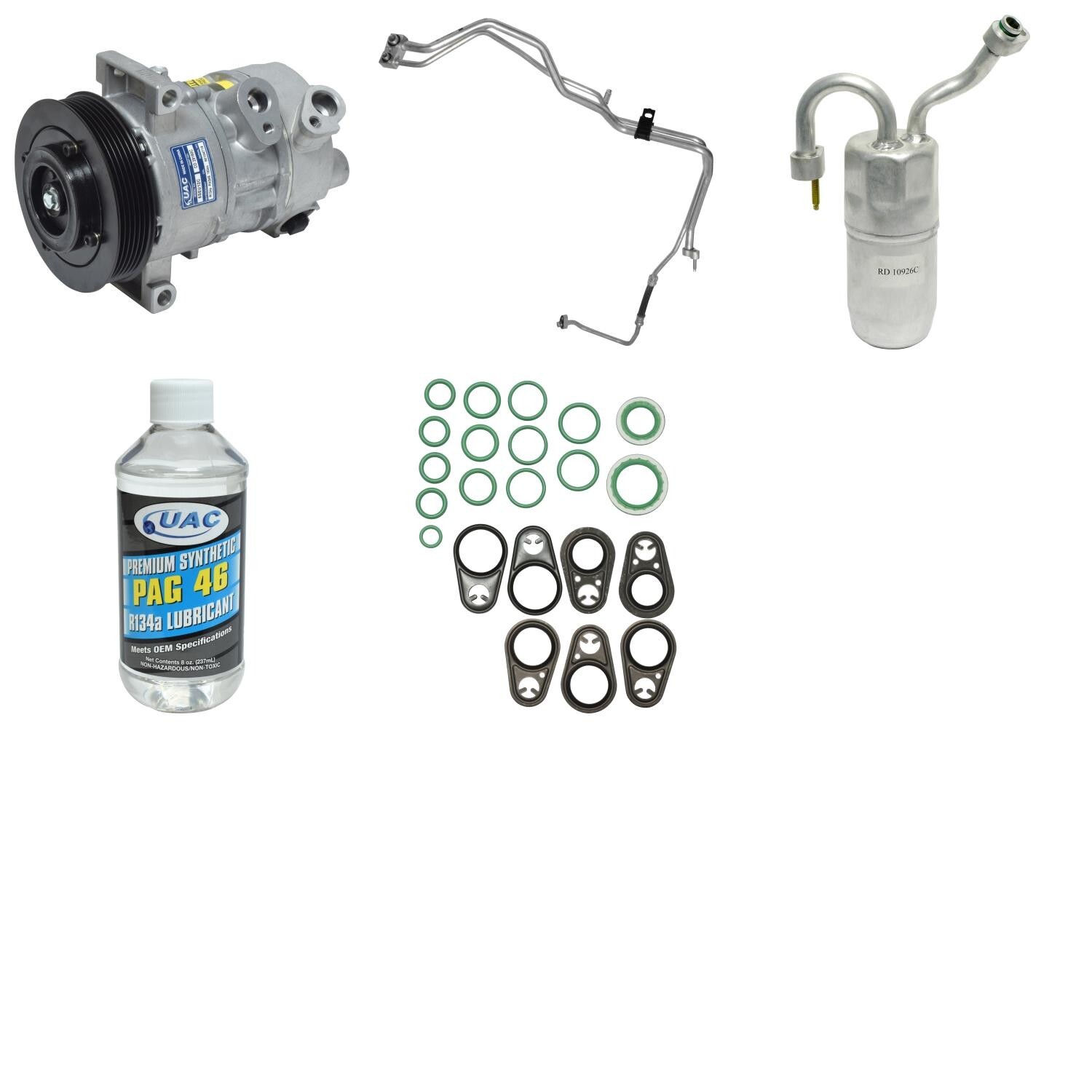 2008 Jeep Patriot A/C Compressor Kit by UAC
