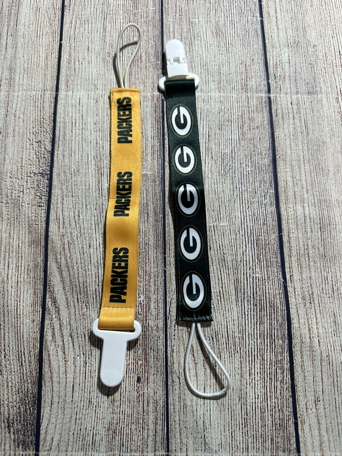 Green Bay Packers Pacifier Clips eBay