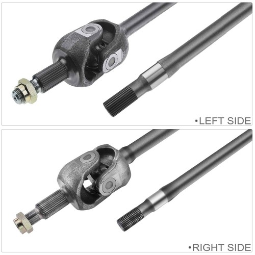2x Conjunto de ejes delantero izquierdo y derecho CV para Jeep Wrangler 07-18 Wrangler JK 2018 - Imagen 8 de 9