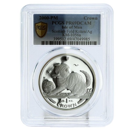 Turks and Caicos Islands 20 crowns Hummingbird Fauna PR 69 PCGS