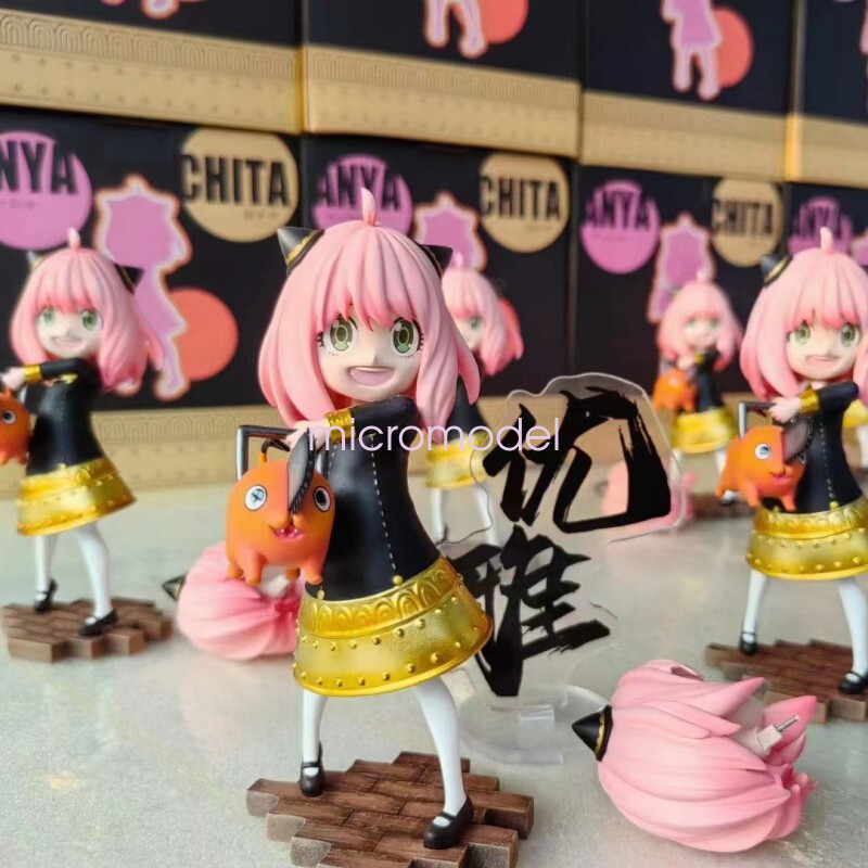 Dark King Studios SPY X FAMILY Chainsaw Man Resin Statue Anya
