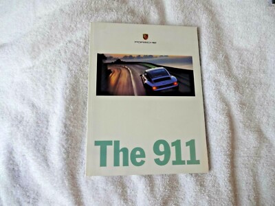 1997 Porsche 911 993 brochure new old stock   ORIGINAL Porsche. 