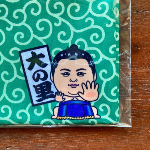 Luchador de Sumo ONOSATO lindo bolso con cordón bolsa ilustración 7.8 × 5.5 pulgadas - Imagen 2 de 4