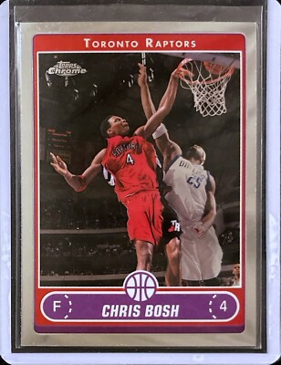 Chris Bosh - 2006-07 Topps Chrome #74