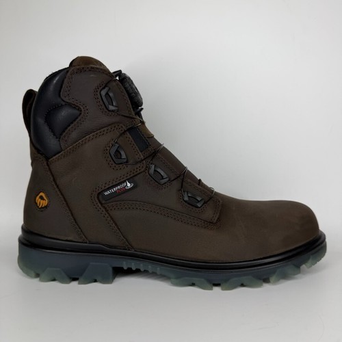 Wolverine I-90 EPX BOA CarbonMax 6" Comp Toe Boot Brown Mens Size 11 EW