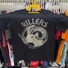The Killers Band Album Tour Black Unisex 100% Cotton Shirt TS023