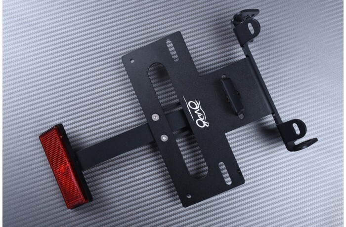 Support de plaque pour Ducati Monster 695 évite les vibrations et reste légal