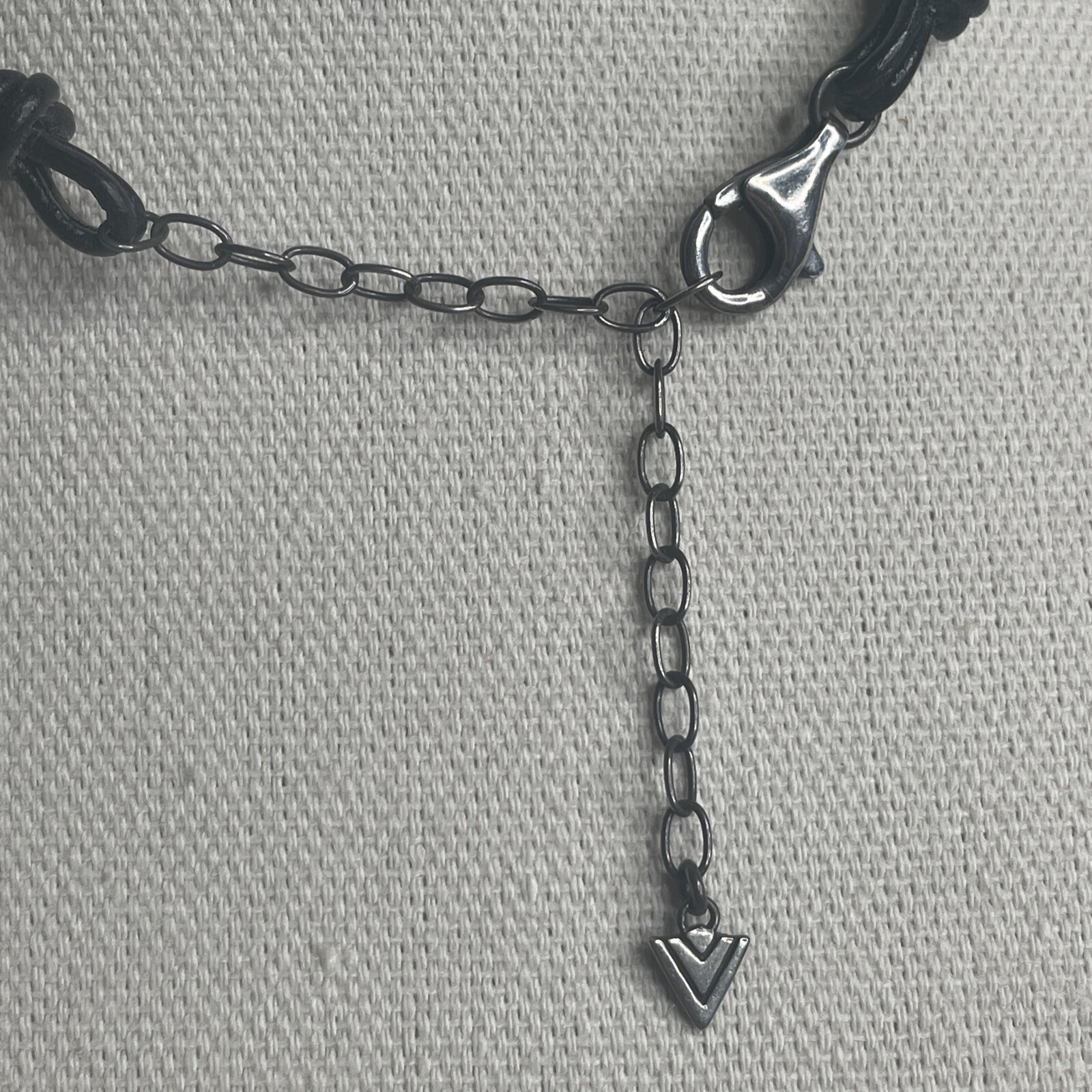 Silpada Solid Sterling Accented Stranded Cord Nec… - image 3