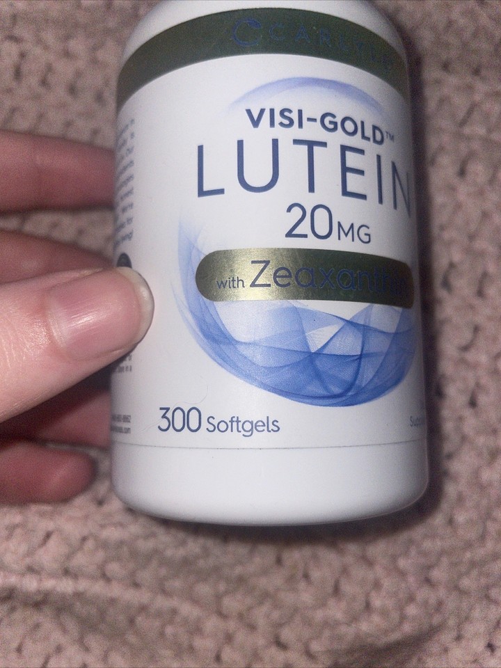 VisiGold Lutein 20 mg with Zeaxanthin 300 Softgels eBay