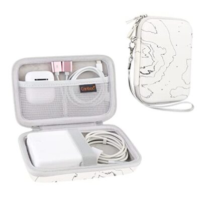 Carrying Case for MacBook Air Pro Charger MagSafe/MagSafe Power A-White 
