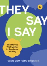 They Say / I Say (Fifth Edition) - Paperback ...