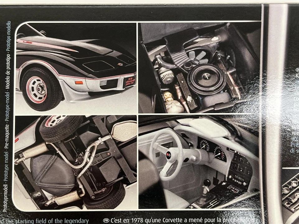 Corvette Indy Pace Car 1978 Modello In Scala 1:24 Kit Revell 07646 - Immagine 4 di 4