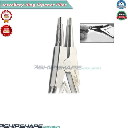 Jewelry Captive Bead Ring Opener Pliers Body Stainless Steel Ring Opening Tool - Picture 4 of 11