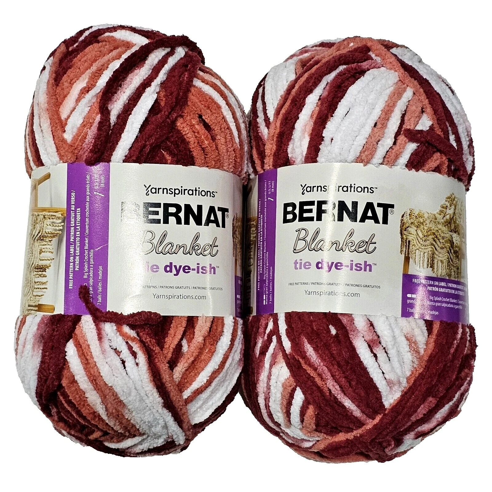 Bernat Lot Crocheting & Knitting Yarns