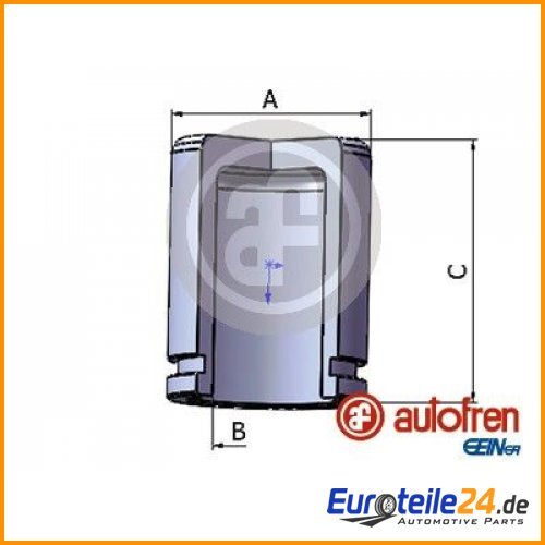 Kolben, Bremssattel Autofren Seinsa D025294 FüR Fiat Volvo-image
