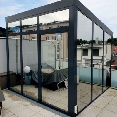 Spiegelfolie 7,2 /m² ALU 80C Silber Sonnenschutzfolie Spionfolie Innen Folie