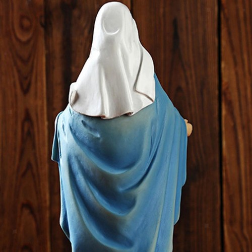 Blessed Saint Virgin Mary Statue Figure Our Lady of Loudes Figurine Sculpture - Picture 6 of 12