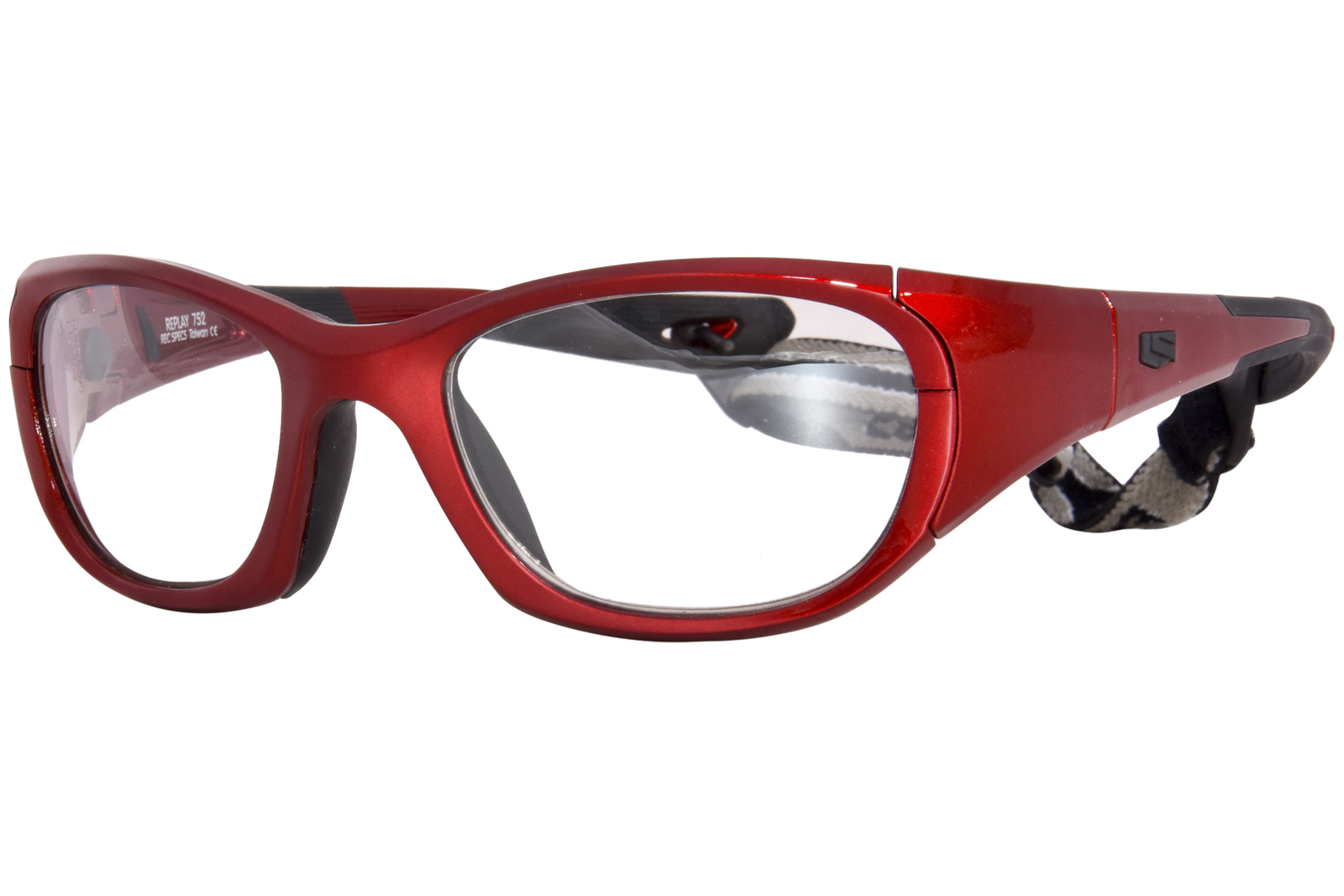 Технические характеристики солнцезащитных очков Liberty Sport Replay 752 Красная/серебристая вспышка 55 мм с ремешком