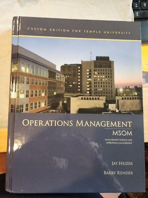 Operations Management by Barry Render and Jay Heizer (2011, Hardcover)
