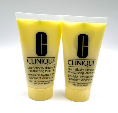 2 Pcs Clinique Dramatically Different Moisturizing Lotion+ 1.7oz *2=3.4 oz total