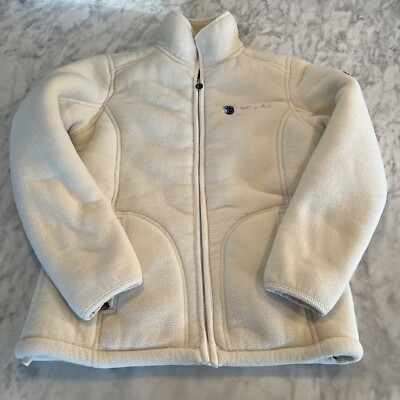 Extreme Land Women s S X-Land Expedition Brand Fleece Full Zip White Heavy Thick