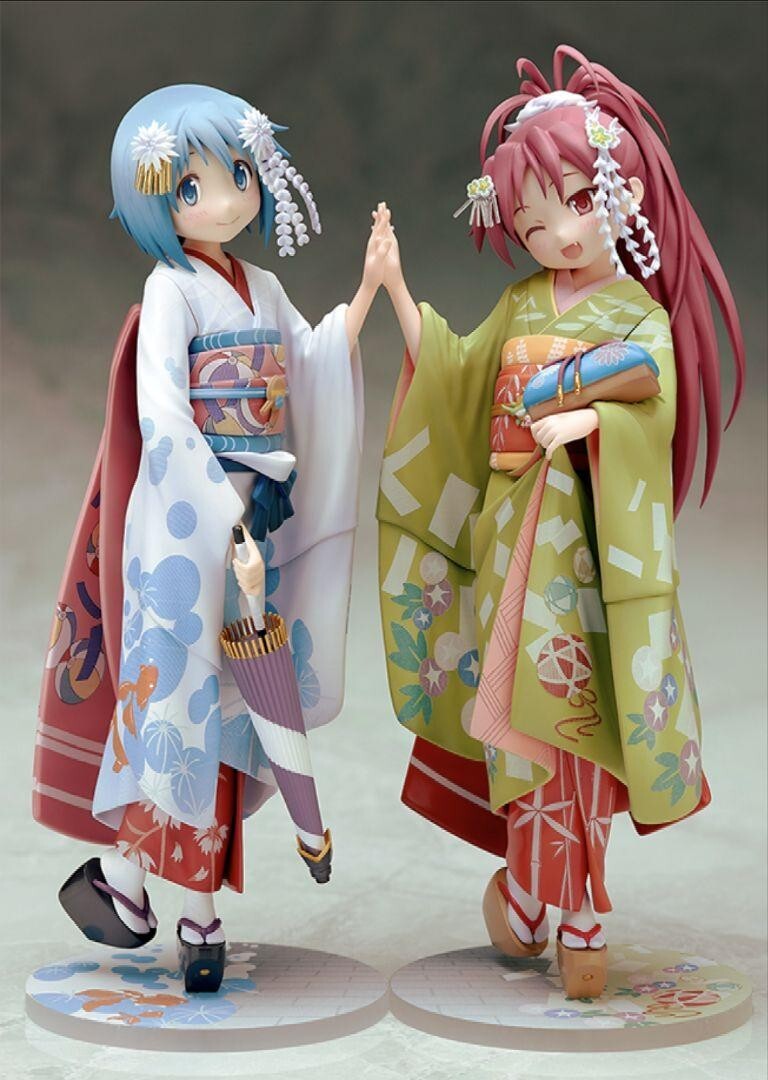 Miki Sayaka & Sakura Kyoko Maiko ver. 1/8 Puella Magi Madoka