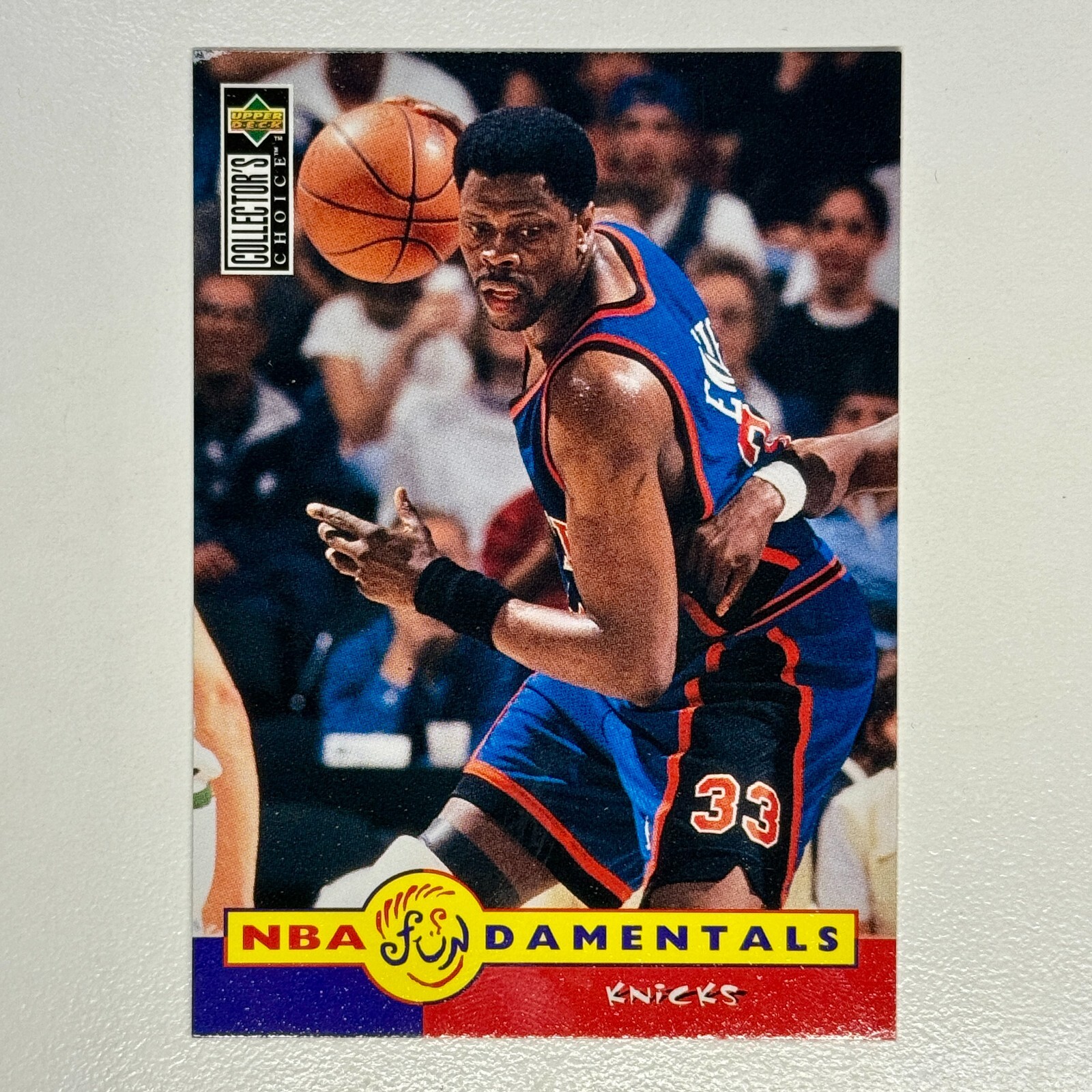1996-97 Collector's Choice Spanish #183 NBA Fundamentals Patrick Ewing Knicks