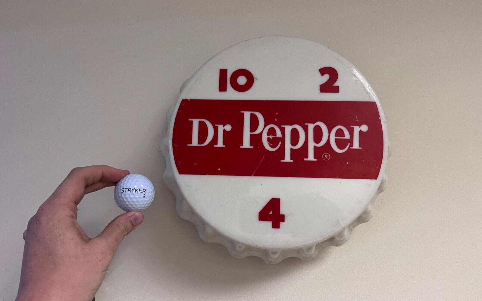 1962 Dr Pepper Bottle Cap Calendar Sign eBay