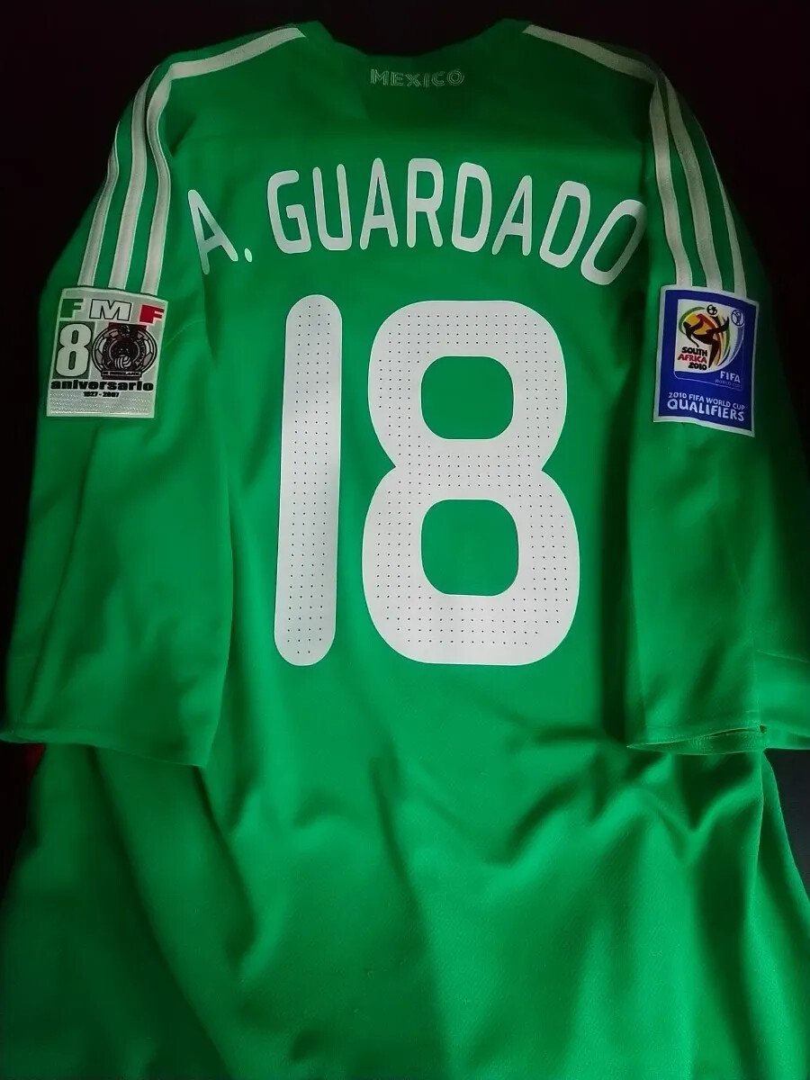 ADIDAS MEXICO QUALIFIERS WC2010 GUARDADO M ORIGINAL SOCCER