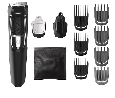 Philips Norelco Multigroom 3000 Series Men's Grooming Kit, Trimmer For Beard