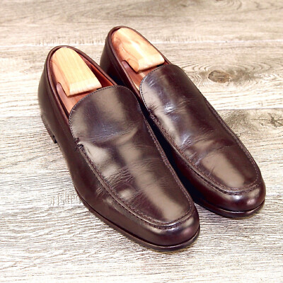 Allen Edmonds RIALTO Italian Loafer 9.5 D Brown * add $15 Cedar Trees Vintage Allen Edmonds Sanibel Moc Toe Loafers 9D - Etsy main image 4