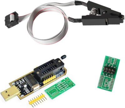 Aitrip Ch341A 24 25 Series Eeprom Flash Bios Usb Programmer + Soic8 Clip