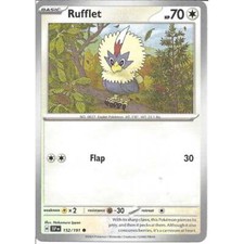 152/191 Rufflet : Common Card : Surging Sparks : Pokemon Trading Card Game