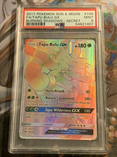 Tapu Bulu-GX graded PSA 9 for sale on eBay