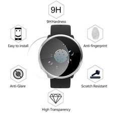Round Smart Watch Tempered Glass Film For Smart Watch Front 9H Screen Protectors