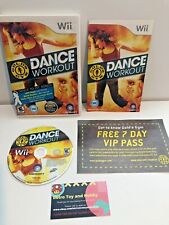 Golds Gym Dance Workout Fitness Nintendo Wii Video Game Complete in Box CIB! 🔥