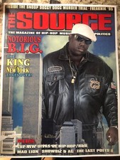 **REPRINT COVER** Source Magazine July 1995 Notorious B.I.G. 8x11.5 Rap