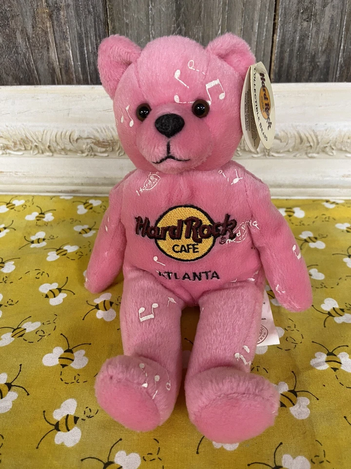 Oso de peluche Hard Rock Café Atlanta 2002 de Herrington Teddy Bears Life Beara Foto 4 de 4