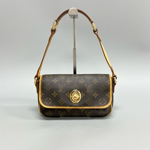 Louis Vuitton Viva Cite PM Monogram Canvas Shoulder Underarm Bag Brown