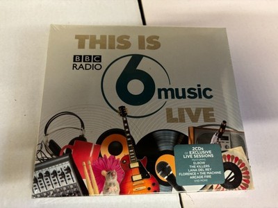 this is bbc radio 6 music live double cd new sealed
