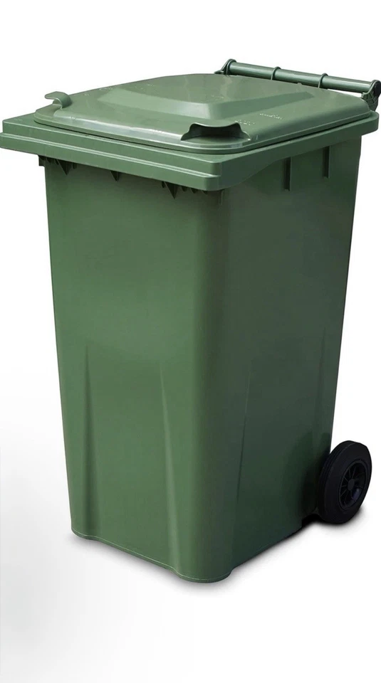 ♻️ 240L Heavy-Duty Green Colour Wheelie - 1 Bin – Durable &  Reliable ♻️ - Image 3 of 4