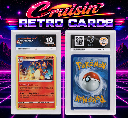Charizard graded ACE 10 for sale on eBay