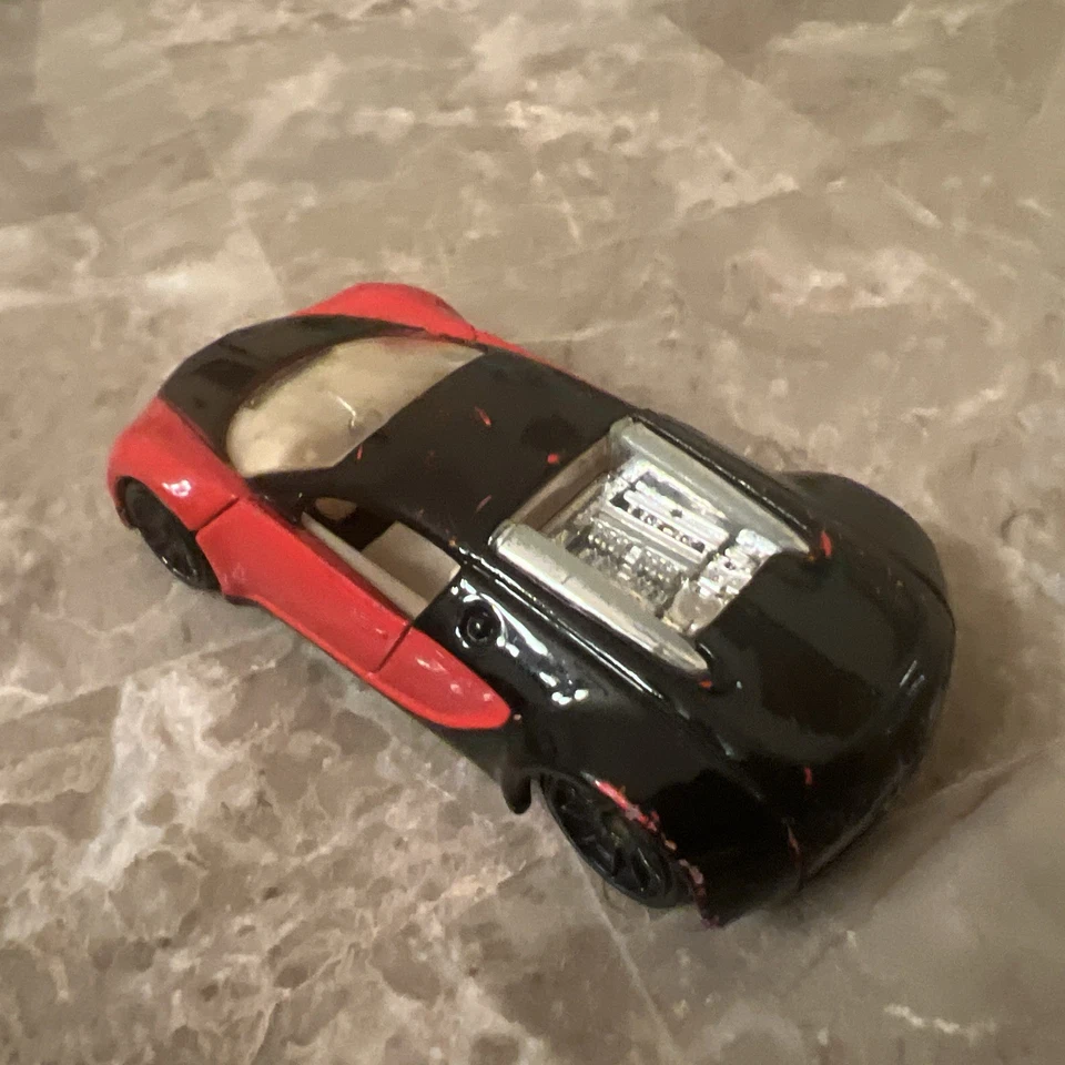 2003 Hot Wheels #30 Bugatti Veyron Red 10sp HW First Editions #18 1:64 Loose - Image 4 of 4