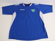 Nevezis Kedainiai Lithuania Collins #8 Saller Football Shirt Blue L/XL