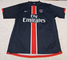 Vintage PSG 2006/07 Nike Home Football Shirt French Ligue 1