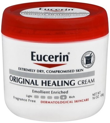 Eucerin Original Healing Cream Fragrance Free 16 OZ 
