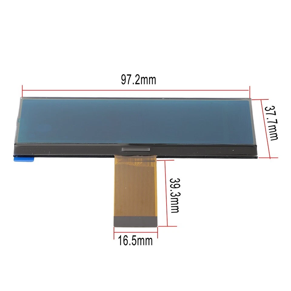 LCD Screen Replacement for Duster For Captur Logan Pulse Symbol Car Radio - Image 2 of 4